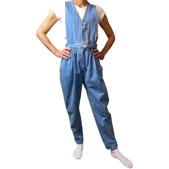 Pinot Noir Denim - 🎉HP 🎉Vintage Pinot Noir Overalls Sz 3/4